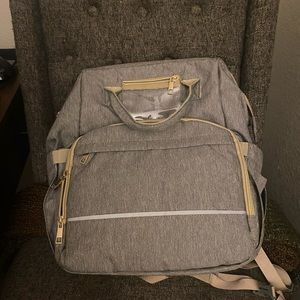 Sold Diaper bag with built in bassinet